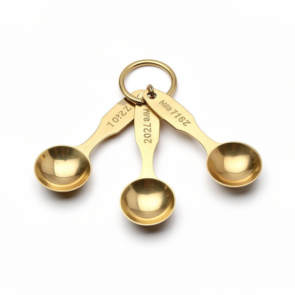 Brass Measuring Spoons