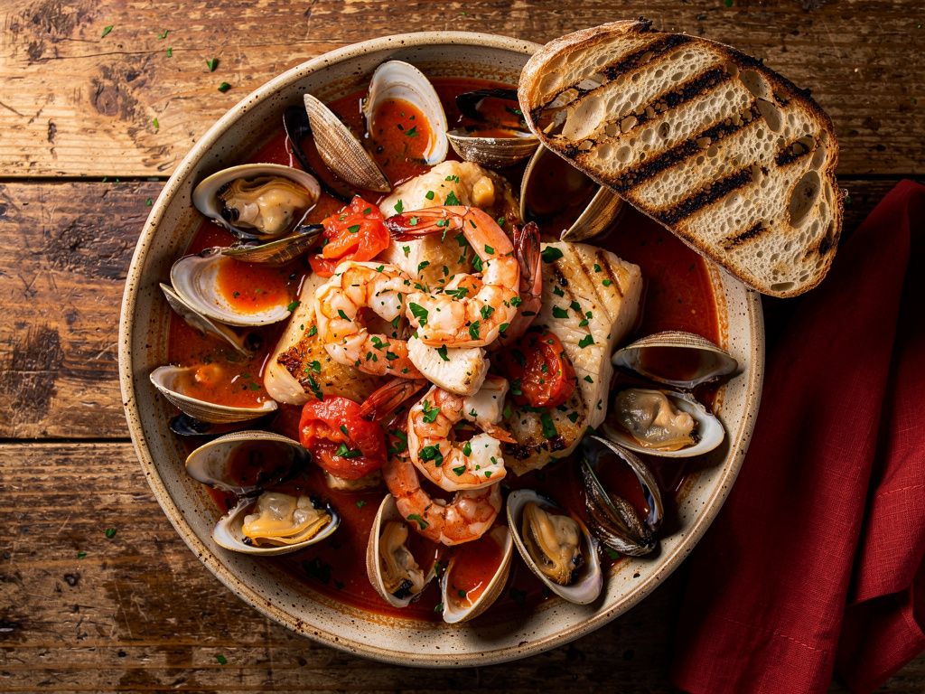 Cioppino (San Francisco Seafood Stew)