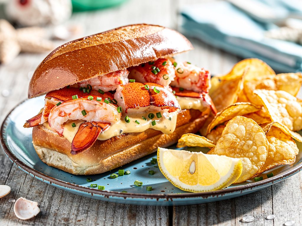 Classic New England Lobster Rolls