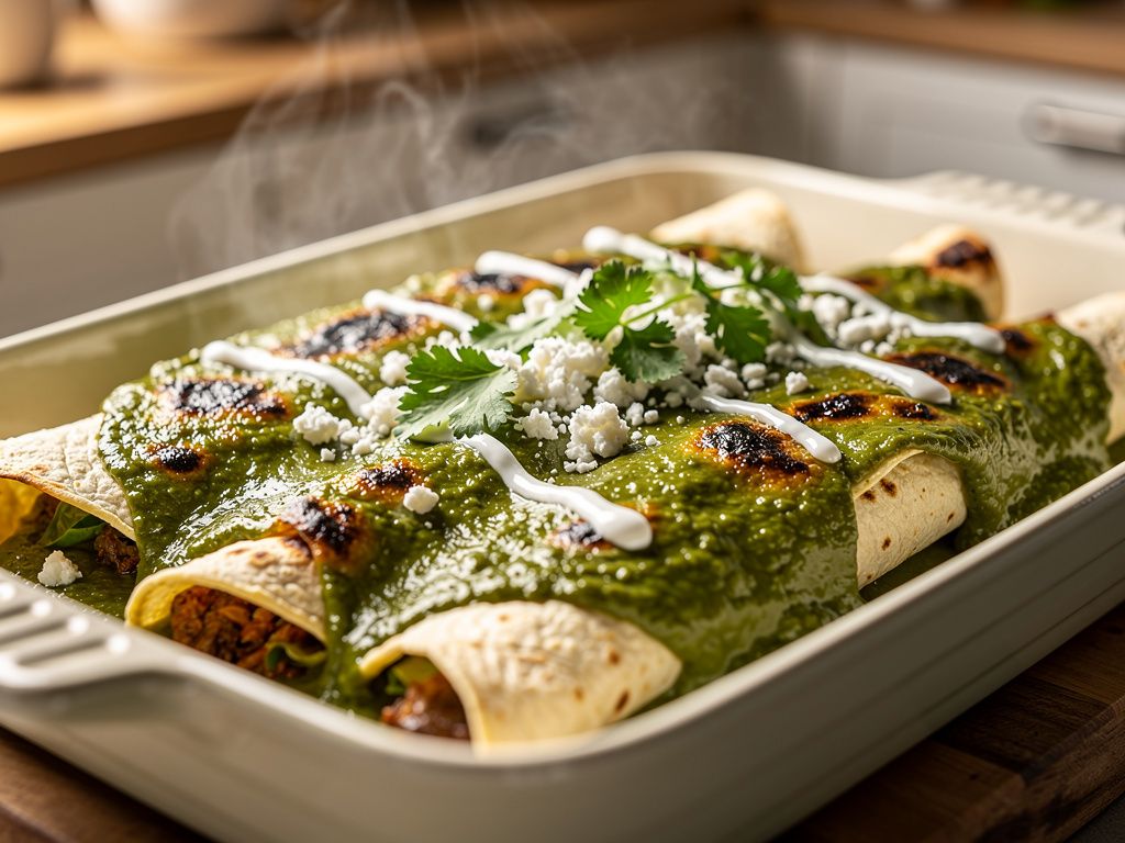 Enchiladas Verdes