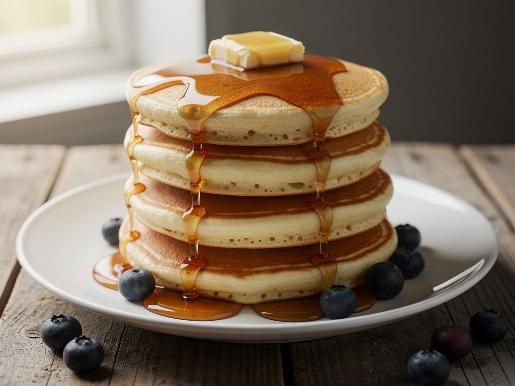 Fluffy Buttermilk Pancakes