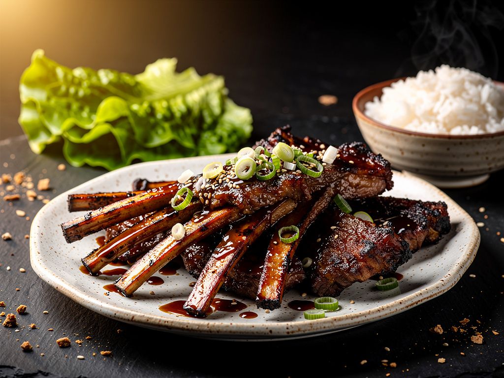 Galbi (Korean Grilled Short Ribs)