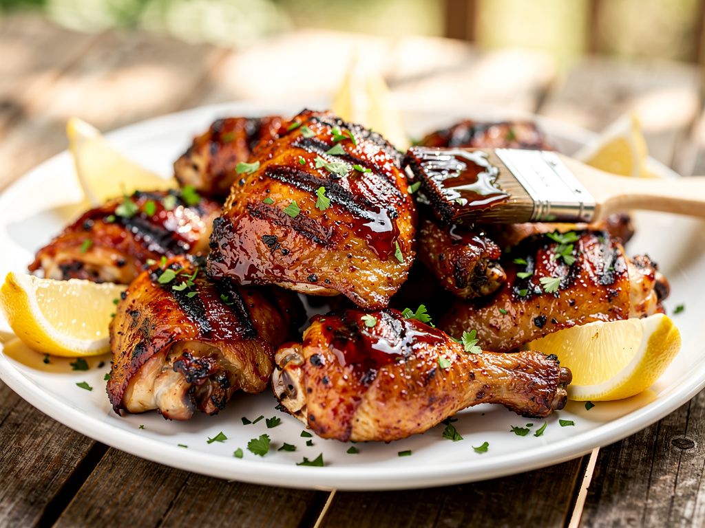 Grilled Barbecue Chicken