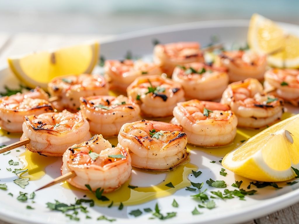 Grilled Shrimp Skewers