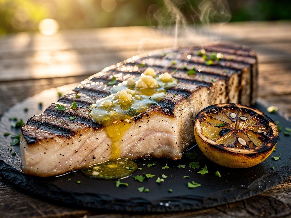 Grilled Swordfish Steaks