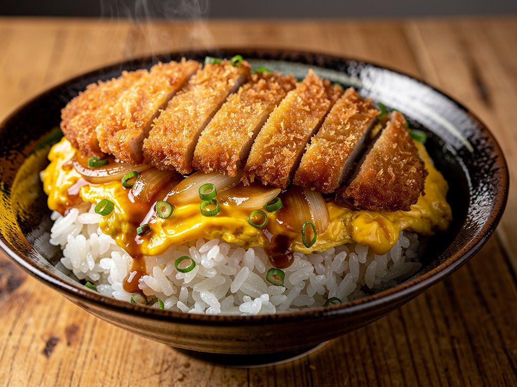 Katsudon (Pork Cutlet Rice Bowl)