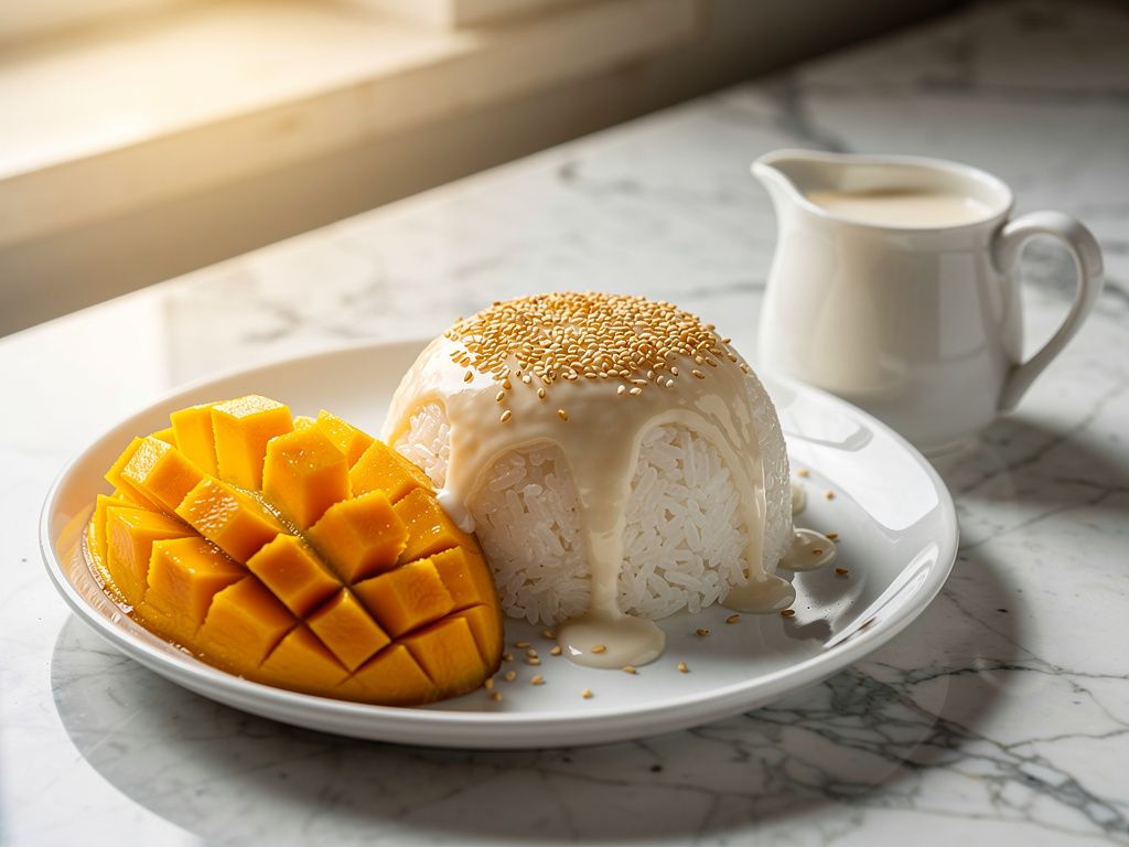 Mango Sticky Rice (Khao Niao Mamuang)