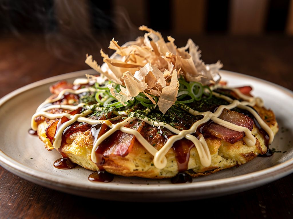 Okonomiyaki (Savory Pancake)