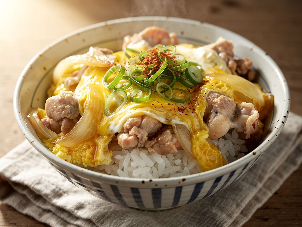 Oyakodon (Chicken and Egg Rice Bowl)