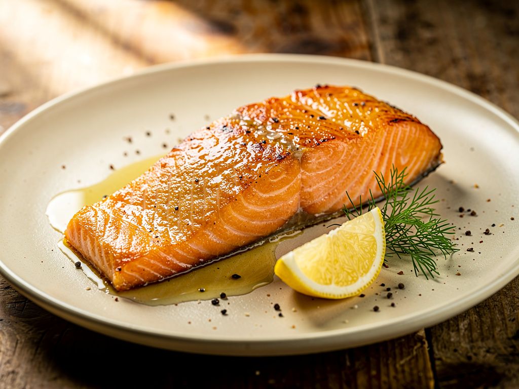 Pan-Seared Salmon with Crispy Skin