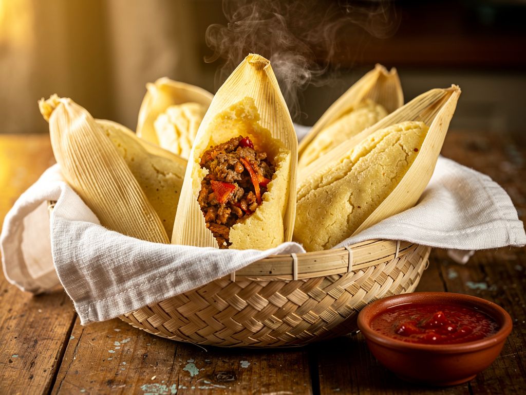 Red Pork Tamales