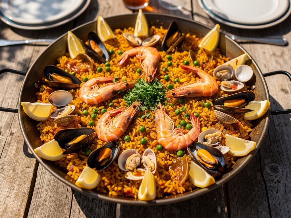 Seafood Paella