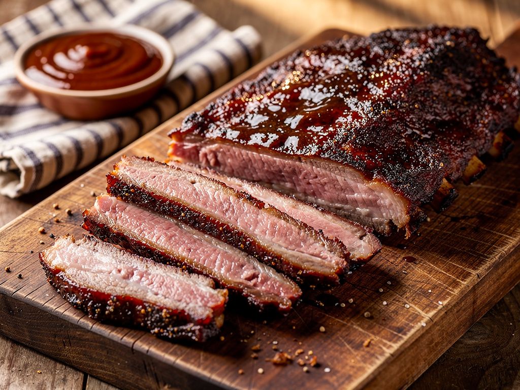 Smoked St. Louis Spare Ribs