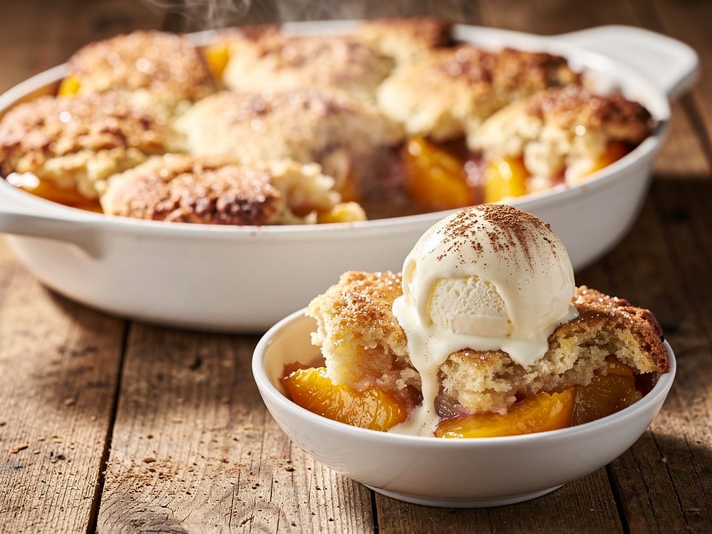 Southern Peach Cobbler