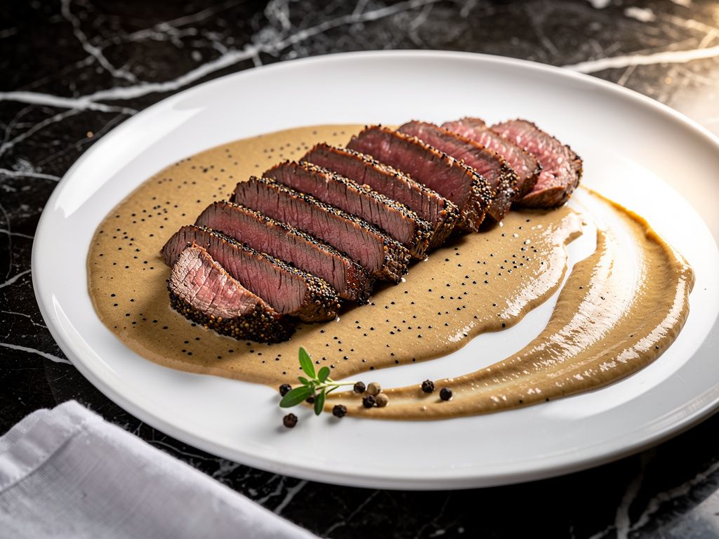 Steak au Poivre