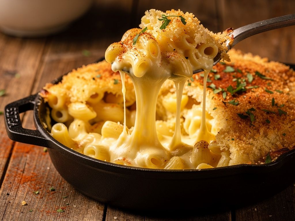 Steakhouse Baked Mac and Cheese