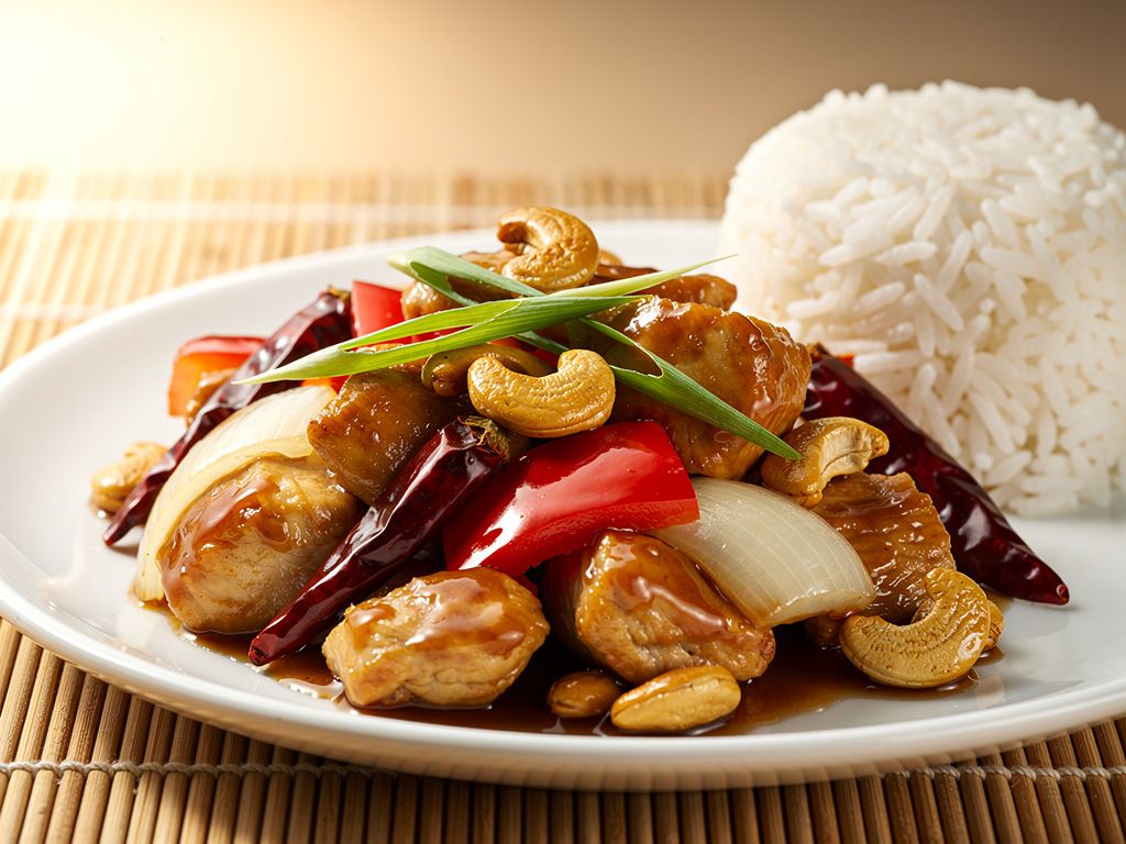 Thai Cashew Chicken (Gai Pad Med Mamuang)