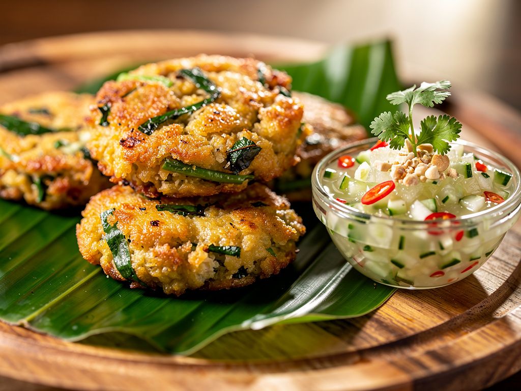 Thai Fish Cakes (Tod Mun Pla)