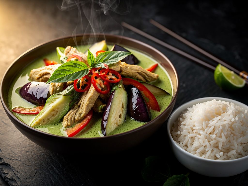 Thai Green Curry with Chicken