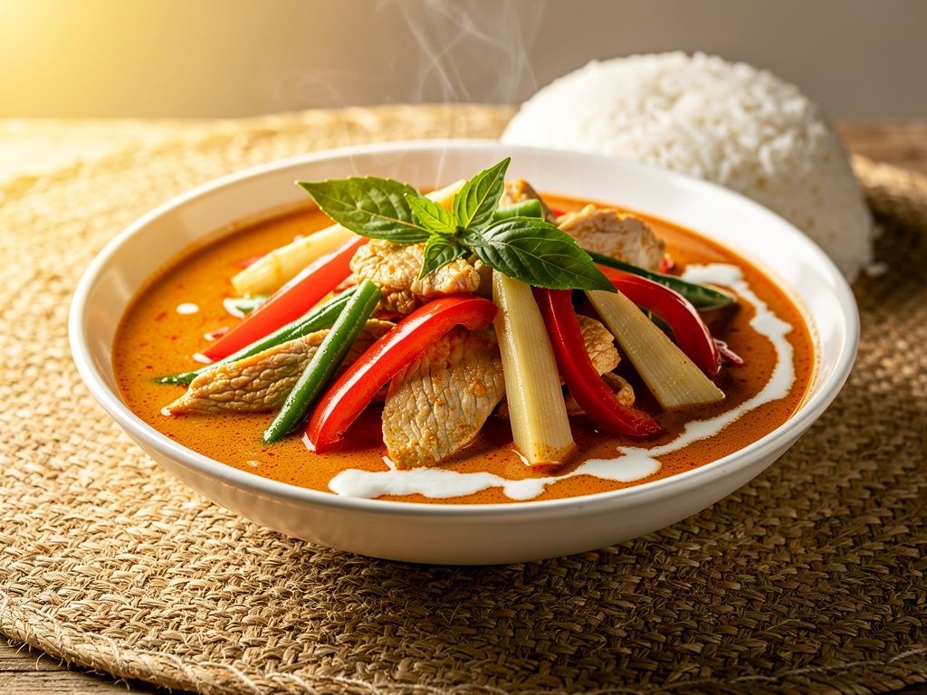 Thai Red Curry with Chicken