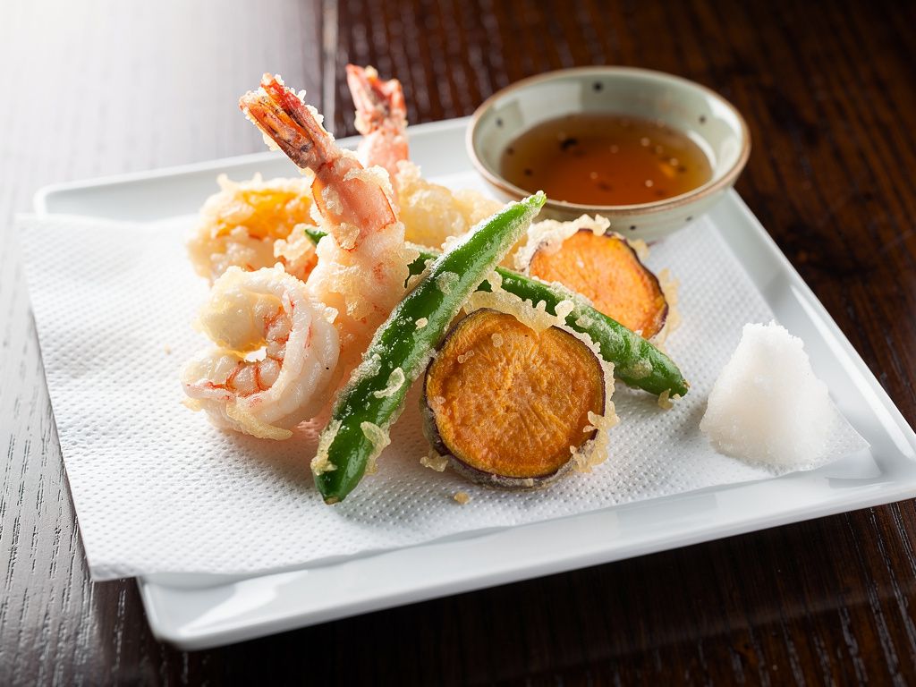 Vegetable and Shrimp Tempura